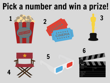 Load image into Gallery viewer, Let's Go to the Movies Themed Facebook Party