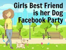Load image into Gallery viewer, Dogs Are a Girls Best Friend Themed Facebook Party