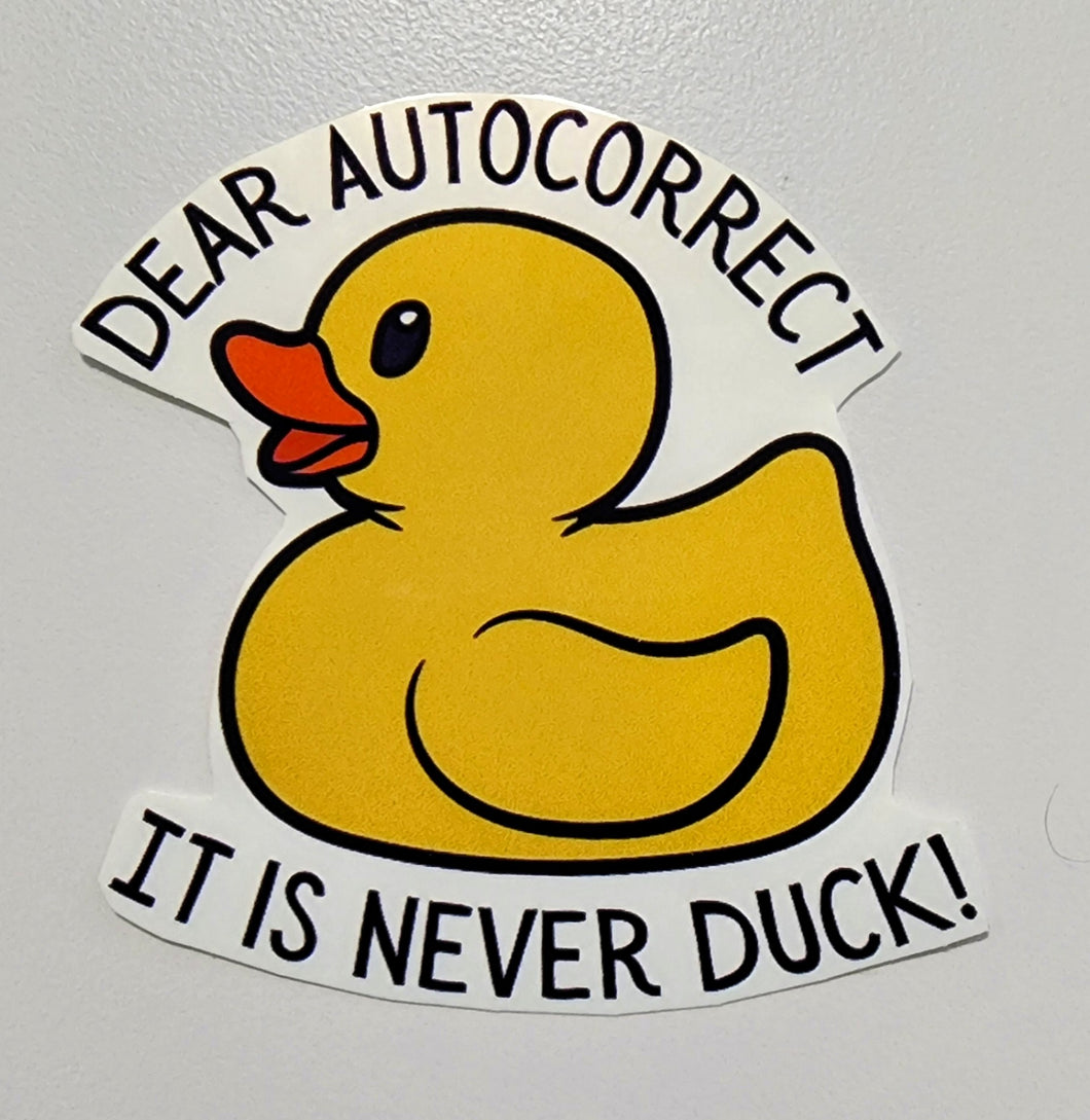 Dear Autocorrect