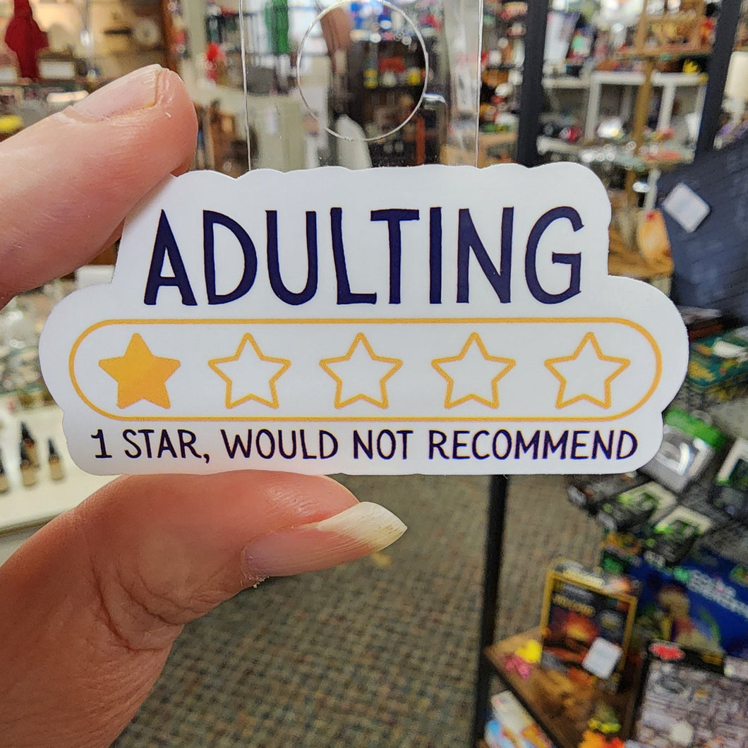 Adulting - 1 Star, would not recommend
