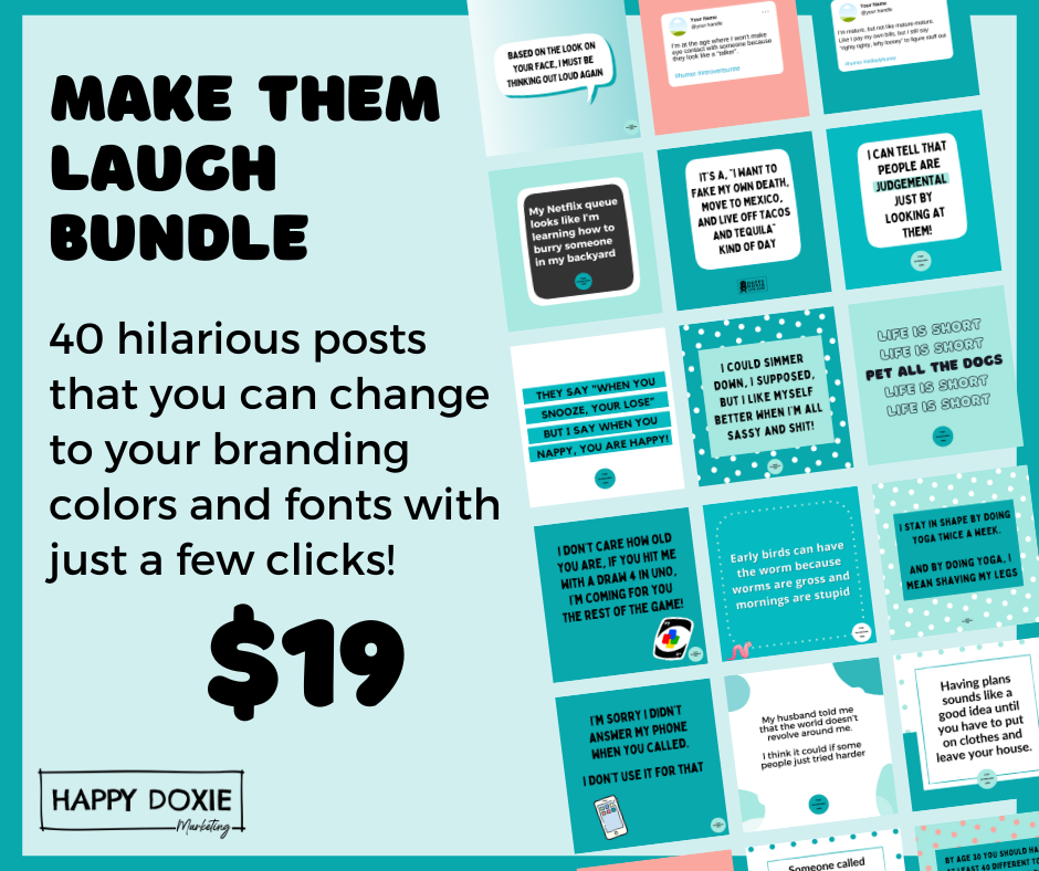 Make Them Laugh graphics pack