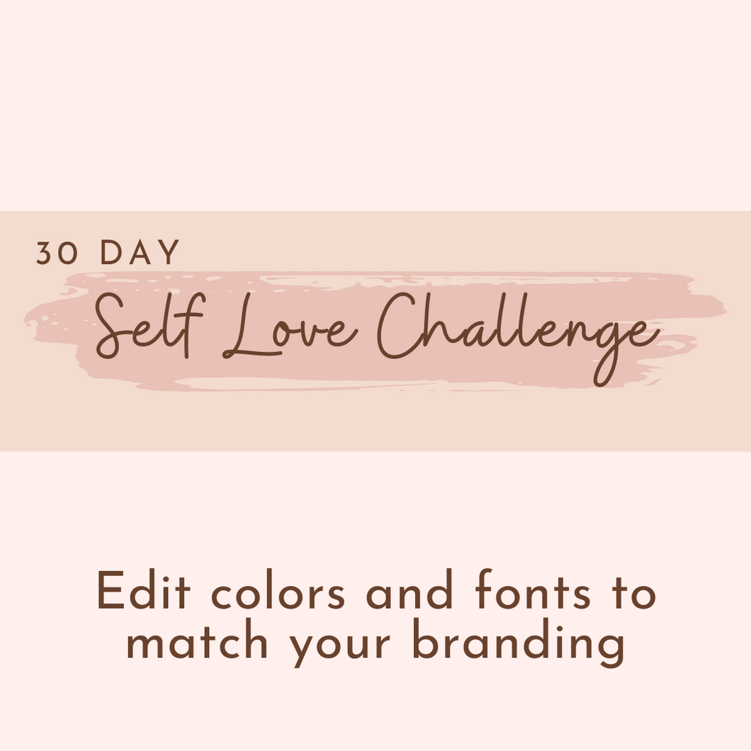 30 Day Self Love Challenge