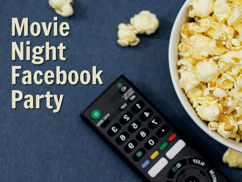 Let's Go to the Movies Themed Facebook Party